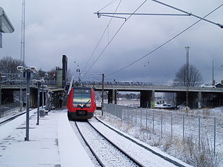 <span class="mw-page-title-main">Bispebjerg station</span> Commuter railway station in Copenhagen, Denmark