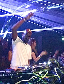 Black Coffee performing at Hï Ibiza in June 2018