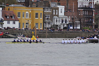 <span class="mw-page-title-main">The Boat Race 2012</span> 2012 boat race between Oxford and Cambridge universities