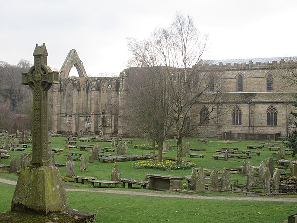 The graveyard by the Priory