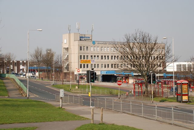 Bramley Shopping Centre and bus station