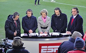 Brentford v Chelsea - FA Cup - Jan 2013 - The TV Pundit Panel (8693231907).jpg
