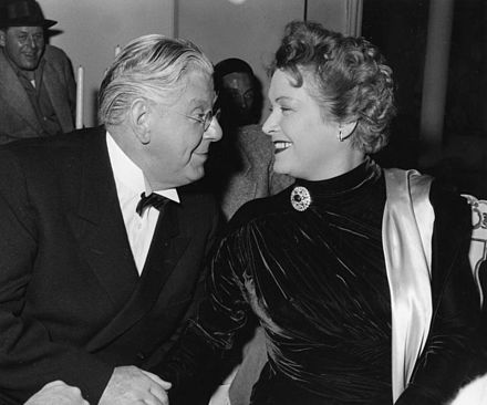 Walter Janssen und Olga Tschechowa, 1953