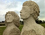 Busts of Juliette og André Defrance