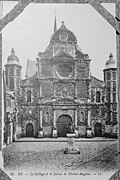 Le Collège et la statue de Michel-Anguier