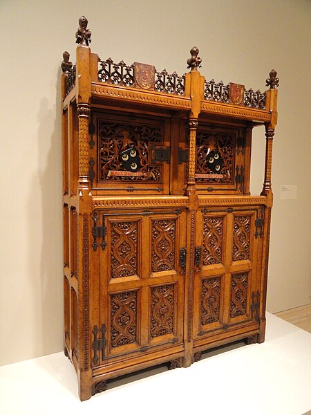 File:Cabinet, Augustus Welby Northmore Pugin - Indianapolis Museum of Art - DSC00559.JPG
