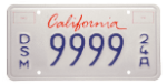 California Dismantler license plate 1994.gif
