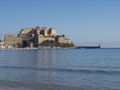 Citadelle de Calvi vue de la plage