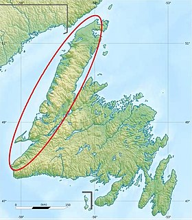 I rødt: omriss av kjeden