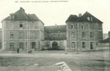Image de la Caserne Lyautey au début du 20e siècle, devenue bibliothèque municipale Pierre Bayle