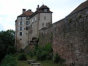 Le château de La Petite-Pierre.