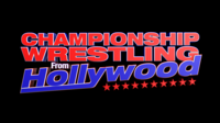 Wordmark logo from 2014 to 2022 Championship Wrestling from Hollywood logo.png