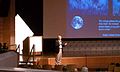 Charles Elachi during a presentation at KAUST