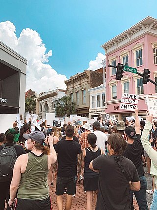 <span class="mw-page-title-main">George Floyd protests in South Carolina</span> 2020 civil unrest after the murder of George Floyd