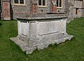 Chest tomb outside the Church of Saint Giles, Farnborough.