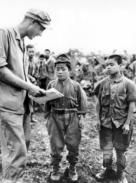 Tekketsu Kinnōtai child soldiers on Okinawa