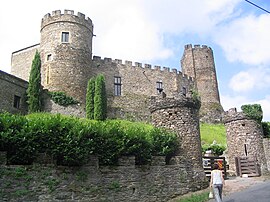 The castle in Chouvigny