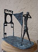 Frau im Spiegel (Bronze)