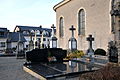Friedhof der Kirche St-Hubert