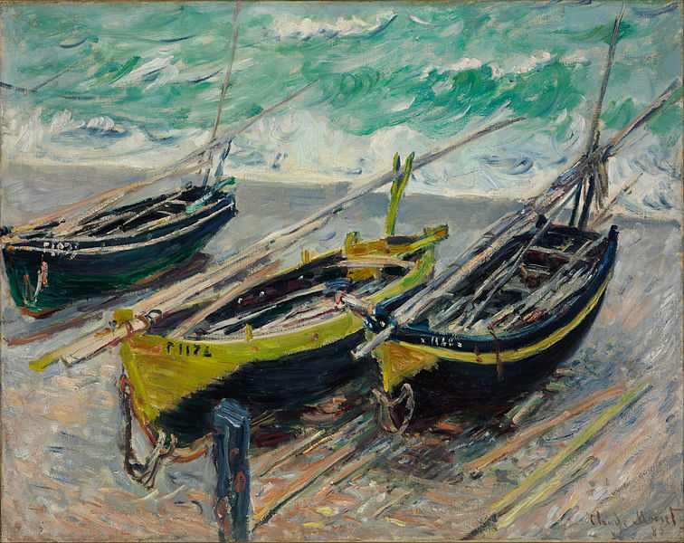 File:Claude Monet - Three Fishing Boats - Google Art Project.jpg