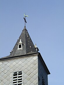 Ang Bell Tower sa Simbahan