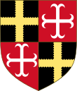 Coat of Arms of Robert Willoughby, 6th Baron Willoughby de Eresby.svg