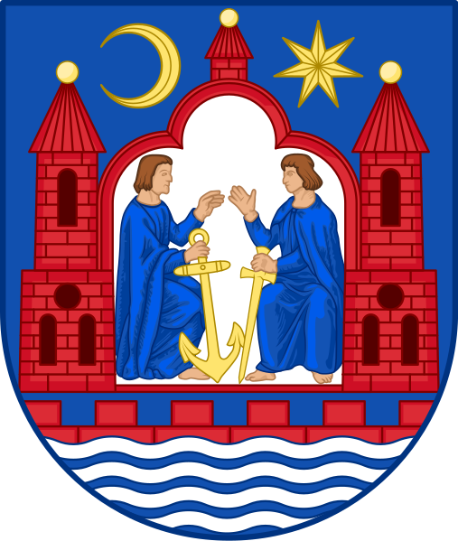 Tiedosto:Coat of arms of Aarhus.svg