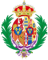 Coat of arms of Maria Mercedes of Bourbon (1935-1941).svg