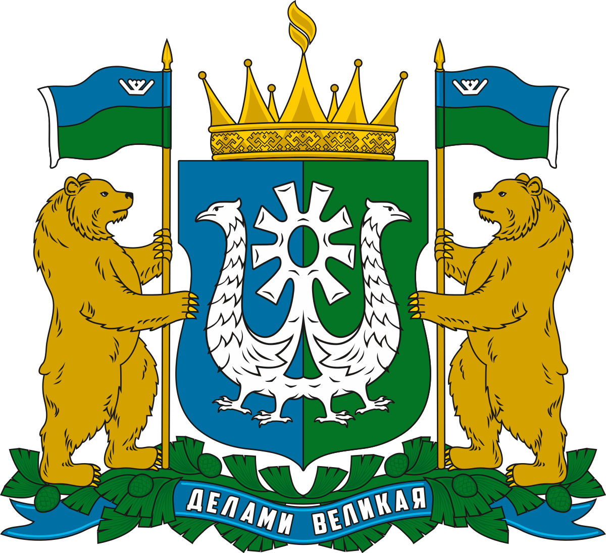 Флаг ХМАО-Югры - Производственная компания INARI