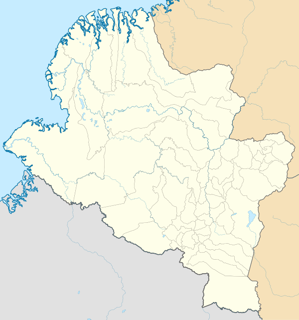 Colombia Nariño location map.svg