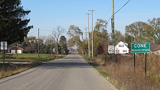 <span class="mw-page-title-main">Cone, Michigan</span> Unincorporated community in Michigan, United States