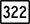 Connecticut Highway 322 wide.svg