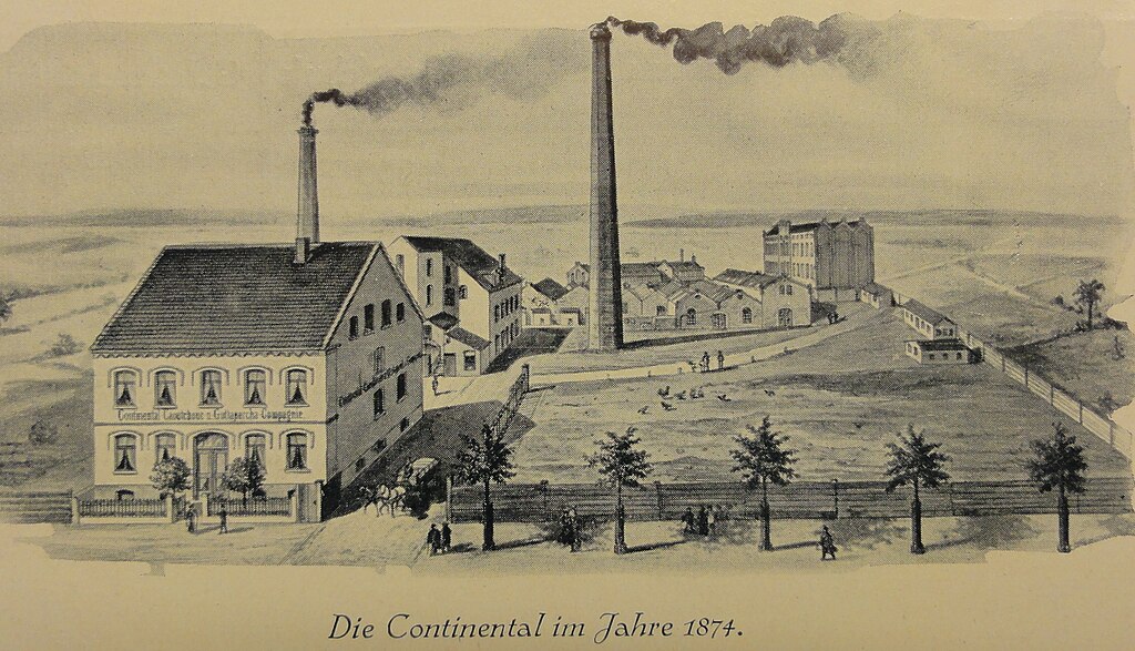 Die Continental AG 1024px-Conti_geschichte_werk_1871