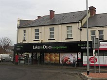 A Lakes & Dales store in Seaton Delaval, Northumberland following the merger with Scotmid. Cooperative Supermarket, Seaton Delaval (geograph 5655585).jpg