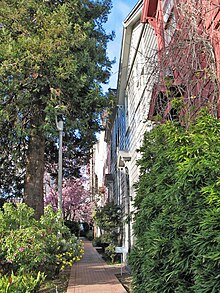 View from Cottage Row, San Francisco, California