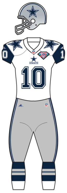 michael irvin 75th anniversary jersey