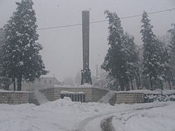 Danilovgrad pod snijegom