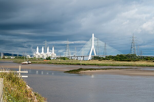 Image: Deeside Power Station Amp Flintshire Bridge (140025579)