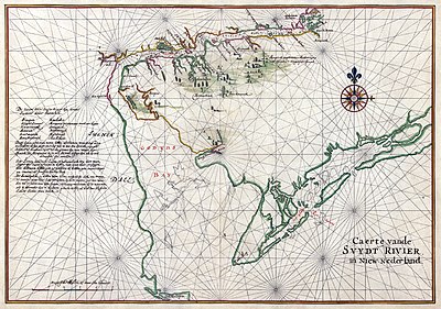 The Swaanendael Colony along the Delaware