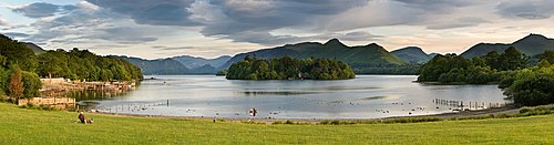 Derwent Water je jedno od 21 veće vodene površine u Lake Districtu