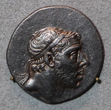 Dinastia attalide di pergamo, pharnakes I, tetradracma del ponto, 185-170 ac ca.JPG