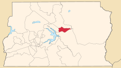 Расположение Итапоа в Федеральном округе