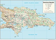 Map of the Dominican Republic Dominican Republic Physiography.jpg