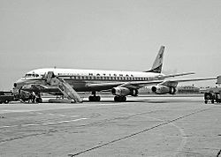 Die dritte Douglas DC-8-21 (N6573C, Taufname: „Deborah“) wurde am 9. Dezember 1960 an National Airlines ausgeliefert.