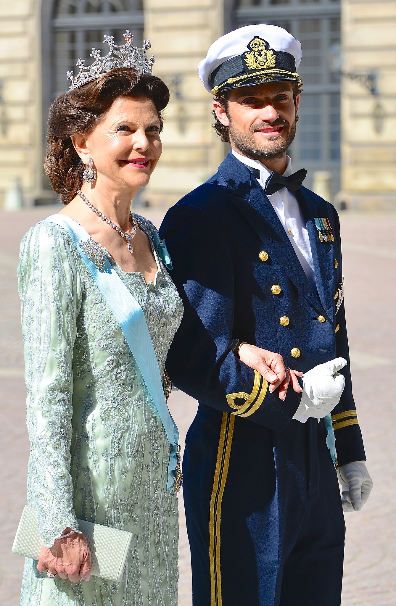 finansiel pludselig Plenarmøde Fil:Drottning Silvia & Prins Carl Philip-3.jpg - Wikipedia, den frie  encyklopædi
