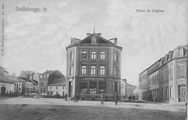 Place de l'église. Foto J.M. Bellwald, Ufank 20. Joerhonnert