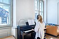 E-Piano Stadtbibliothek Erlangen Musikabteilung