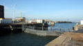 Ecluse dans le port de la Pallice de la Rochelle