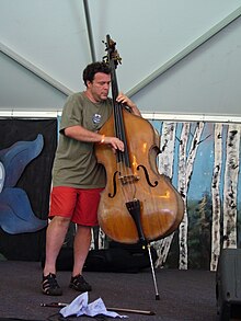 Eggar Meyer at the 2006 RockyGrass Music Festival