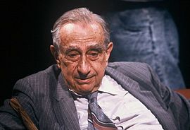 Edward Teller participated in the panel discussions of Lasers '85, Lasers '87, and Lasers '92. Edward Teller After Dark 3rd July 1987.JPG